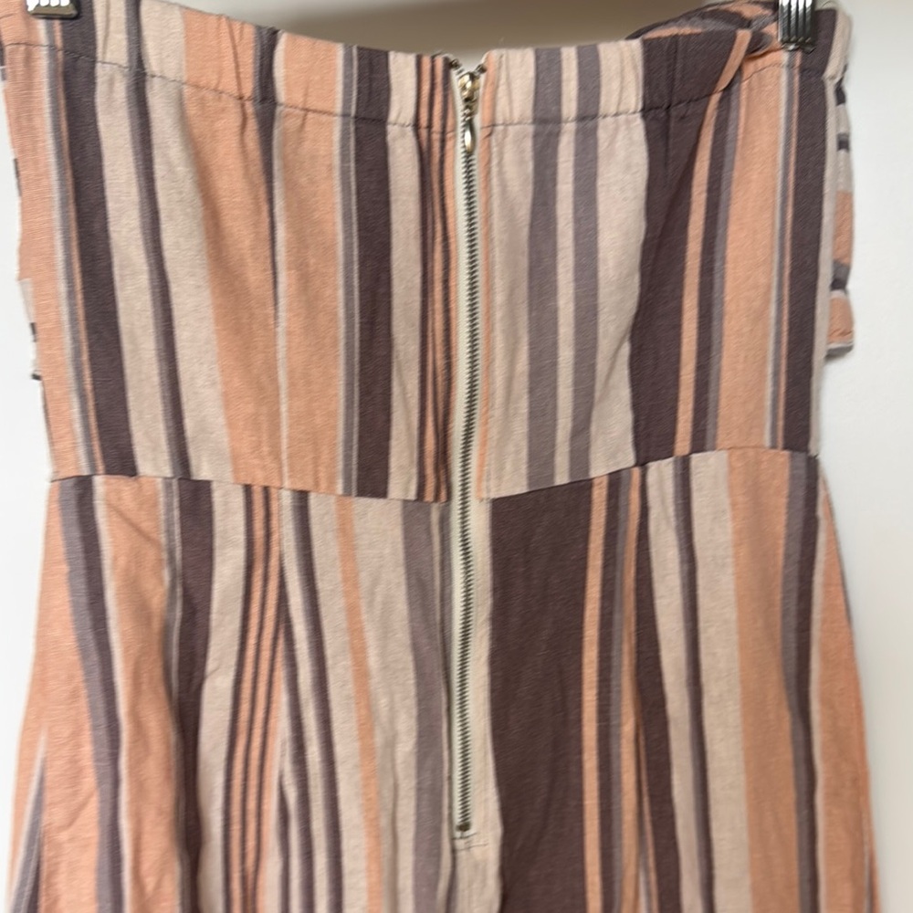 Striped Strapless Jumpsuit with Bow Detail Nordstrom - Picture 6 of 9